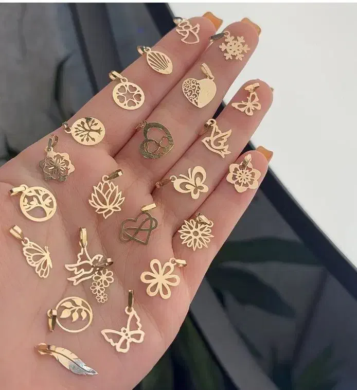 پلاک طلا از 3 و نیم میلیون خوشگل|جواهرات|کیش, |دیوار