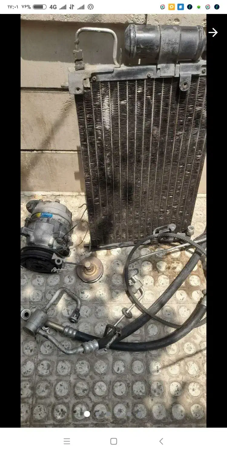 فروش کولر کامل پراید|قطعات یدکی و لوازم جانبی|میاندوآب, |دیوار