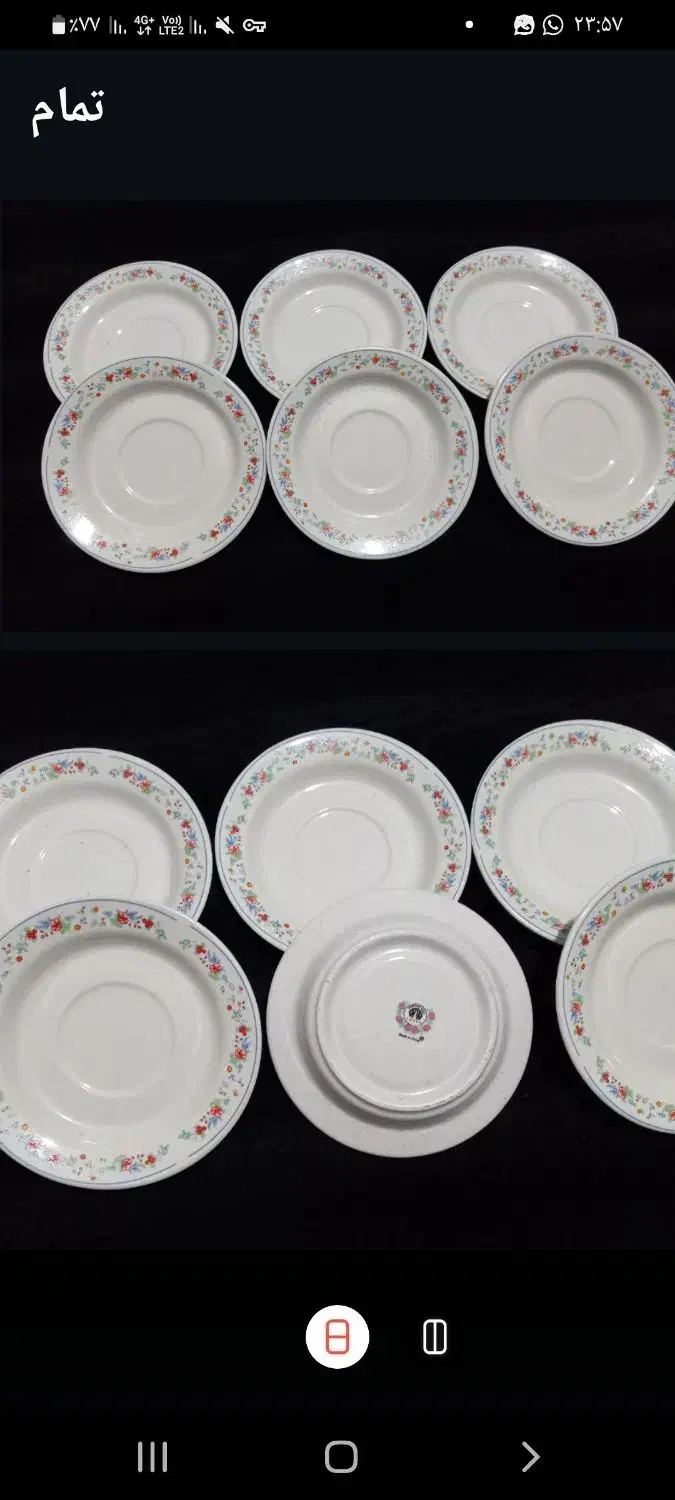 بشقاب تخت|ظروف سرو و پذیرایی|رشت, جماران|دیوار