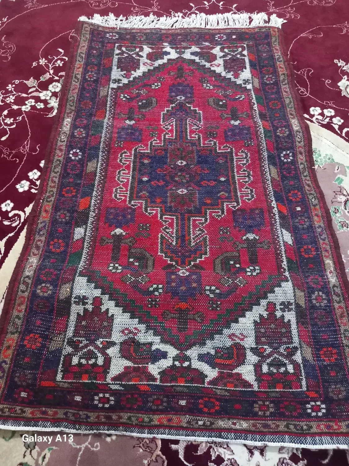 قالیچه|فرش|بزینه رود, |دیوار