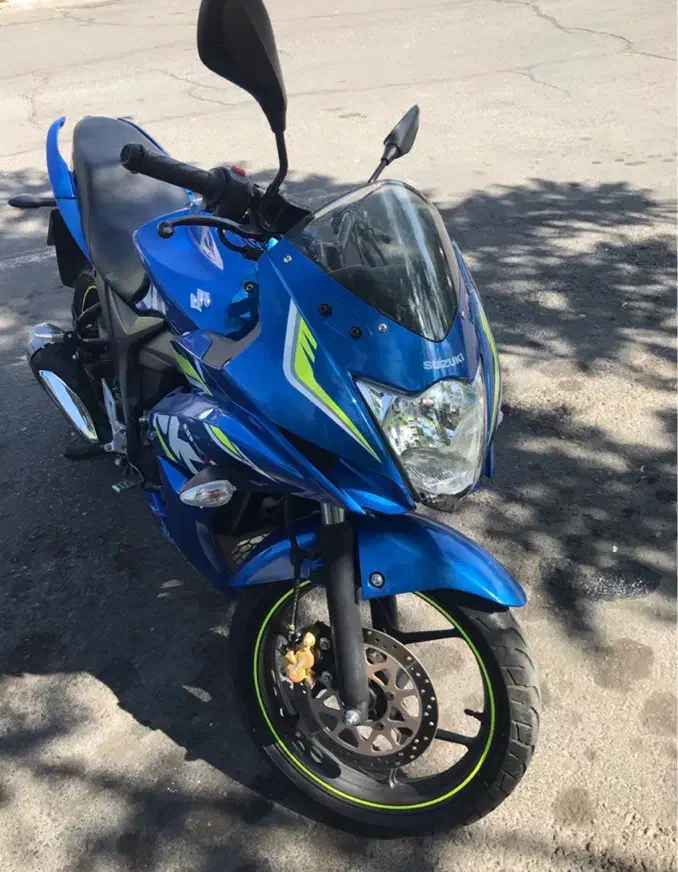 سوزوکی جیکسر 155 cc آبی|موتورسیکلت|تهران, قلهک|دیوار