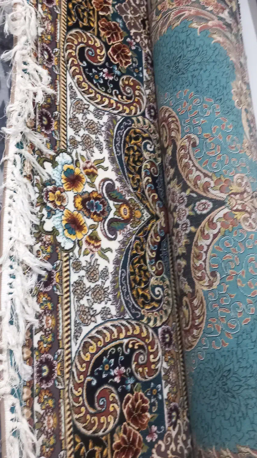 فرش فیروزه ای|فرش|مراغه, |دیوار