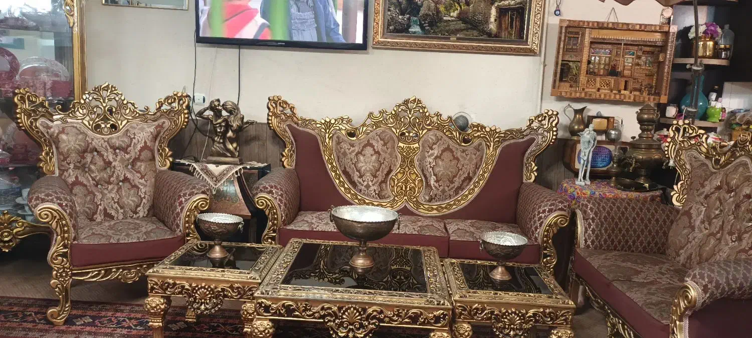 مبل سلطنتی ،چستر ،نهارخوری|مبلمان خانگی و میز عسلی|اصفهان, ملک‌شهر|دیوار