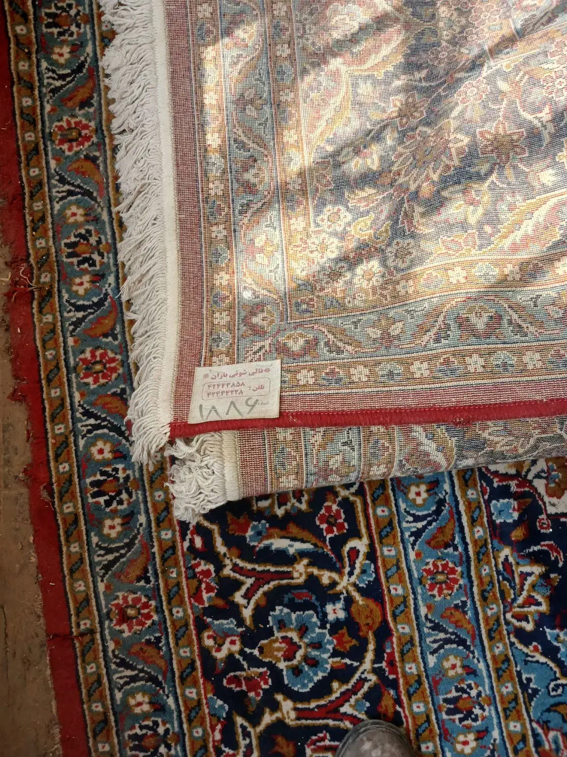 فرش ۳در۴ یک جفت|فرش|نجف‌آباد, گلدشت|دیوار