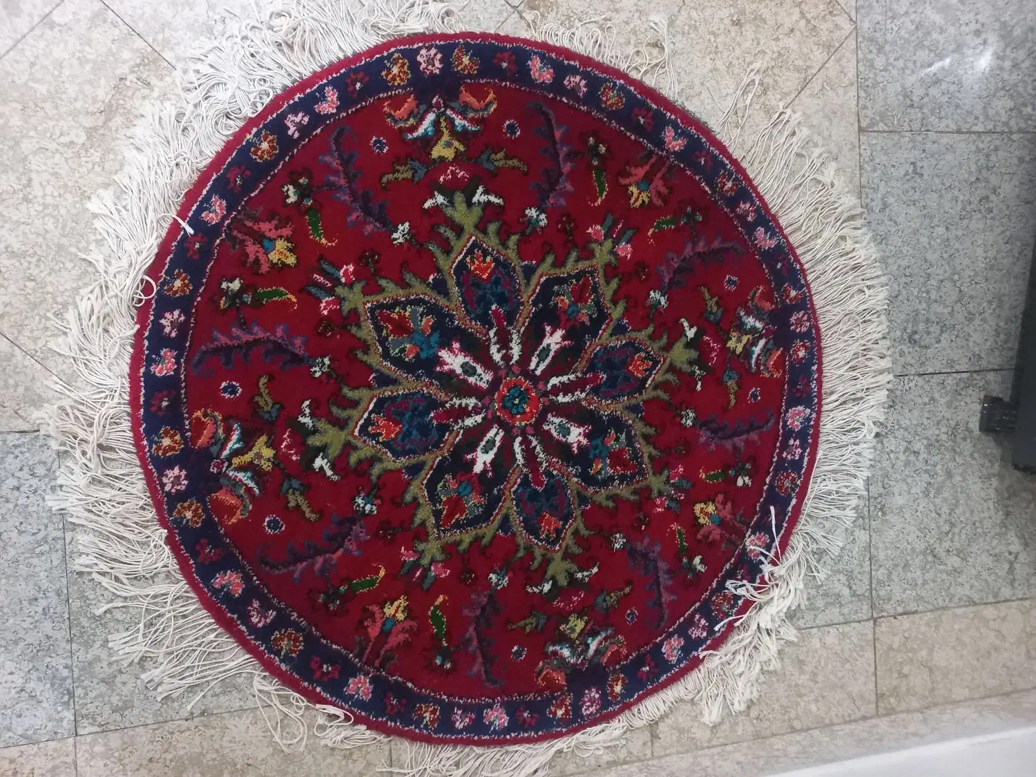 فرش دستبافت گرد ۱×۱|فرش|تهران, تهرانپارس غربی|دیوار