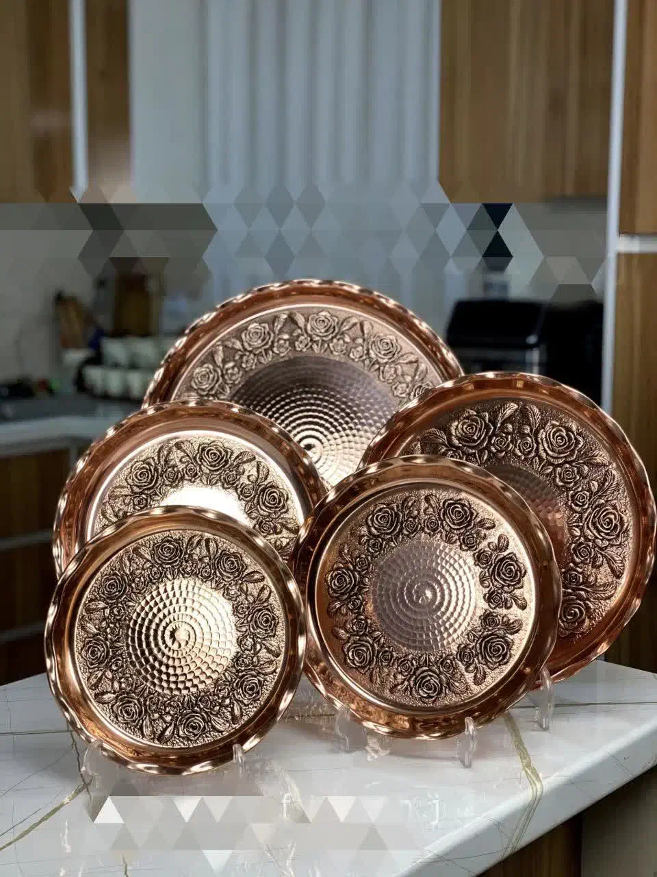 ظروف مسی|صنایع دستی و سایر لوازم تزئینی|زنجان, |دیوار