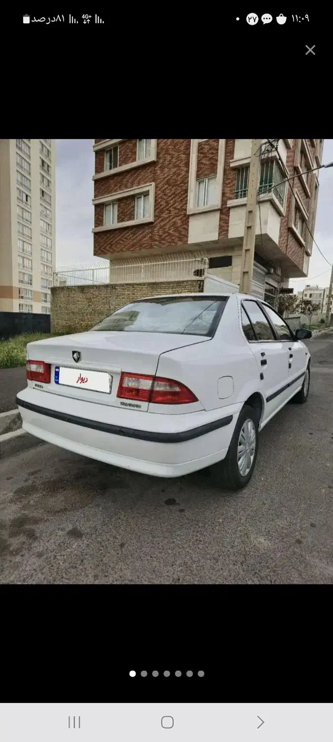 سمند مدل ۹۷ بدون رنگ|خودرو سواری و وانت|مشهد, زیبا شهر|دیوار