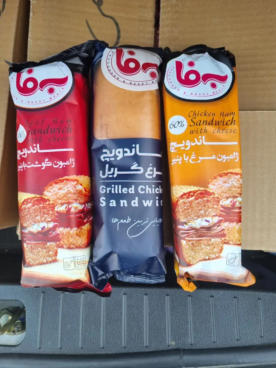 ساندویچهای دانش آموزی در طعمهای مختلف (استاندارد)|خوردنی و آشامیدنی|تبریز, |دیوار