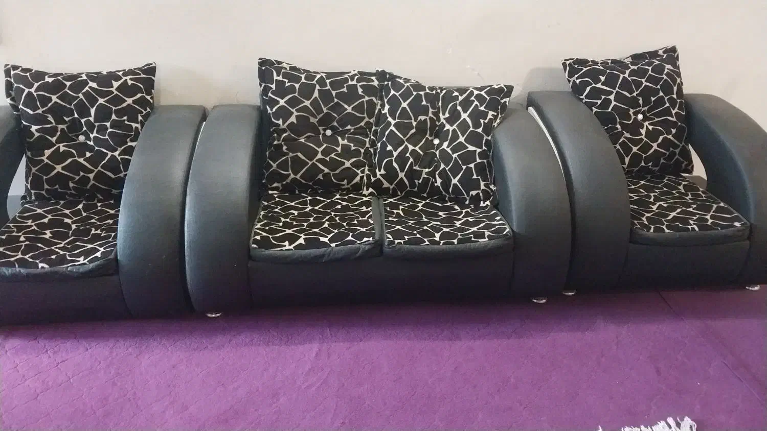 مبلمان ۷نفره|مبلمان خانگی و میز عسلی|هشتگرد, هشتگرد قدیم|دیوار