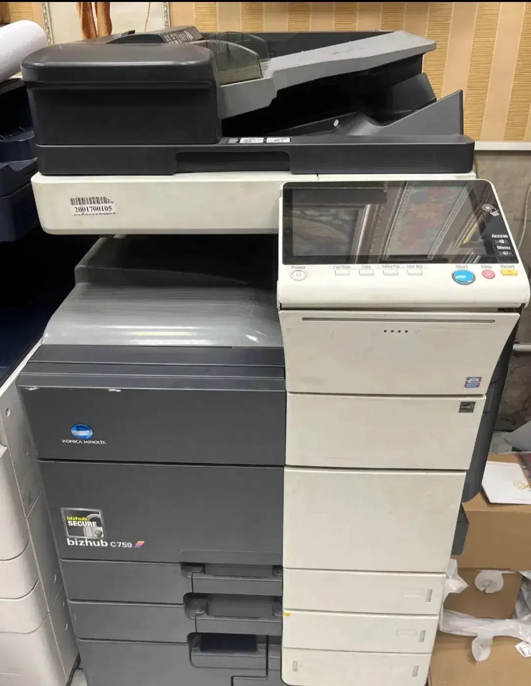 کونیکا مینولتا c 759|پرینتر، اسکنر، کپی، فکس|شیراز, شیشه‌گری|دیوار