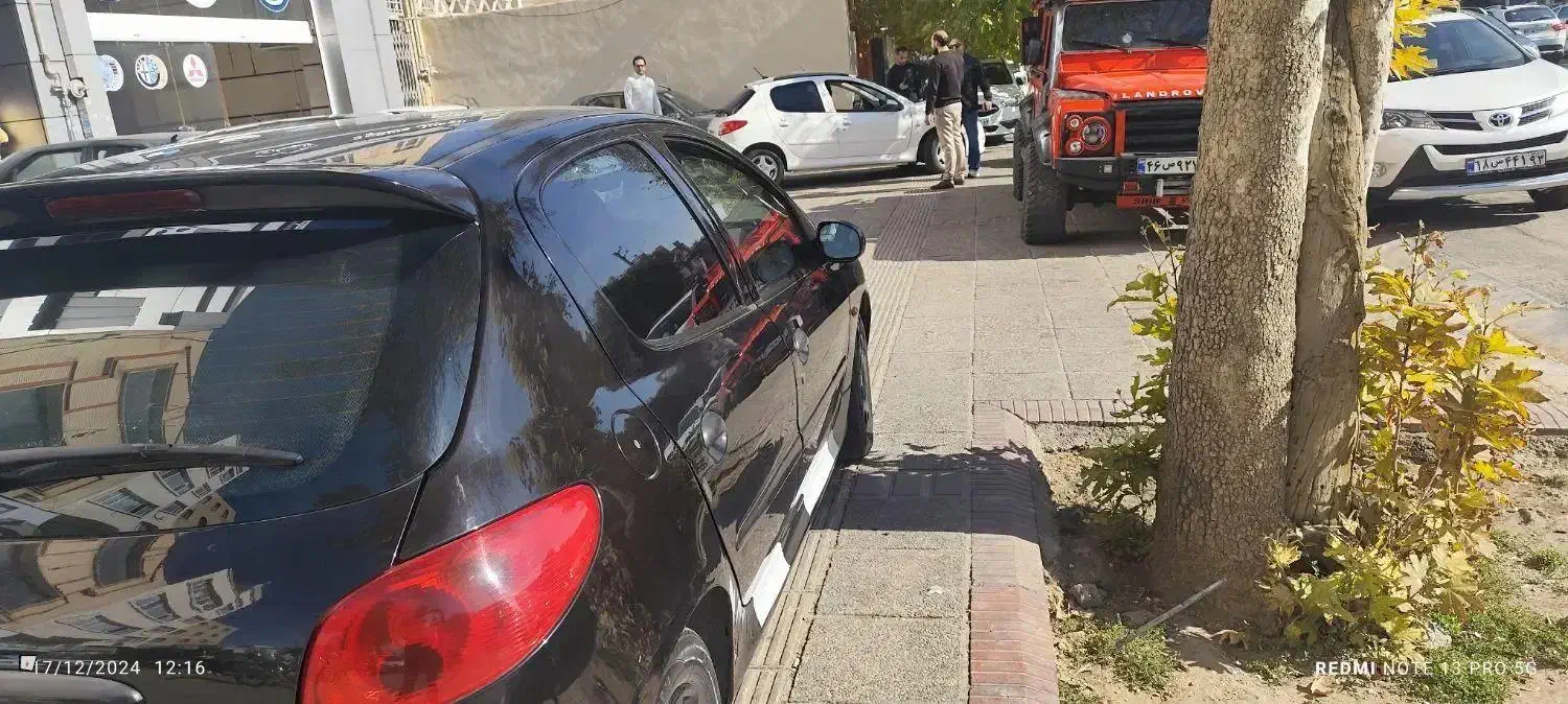 فروش پژو ۲۰۶|خودرو سواری و وانت|شیراز, چوگیاه|دیوار