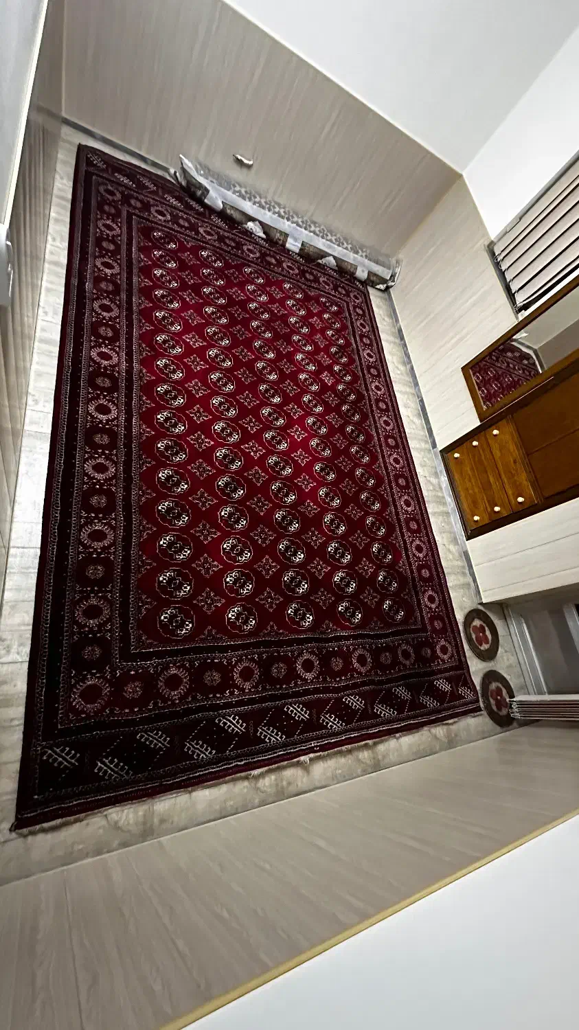 فرش دستباف ترکمنی|فرش|آق قلا, |دیوار