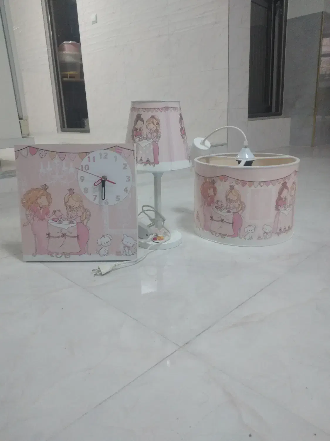 ست آباژور|چراغ خواب و آباژور|مرند, |دیوار