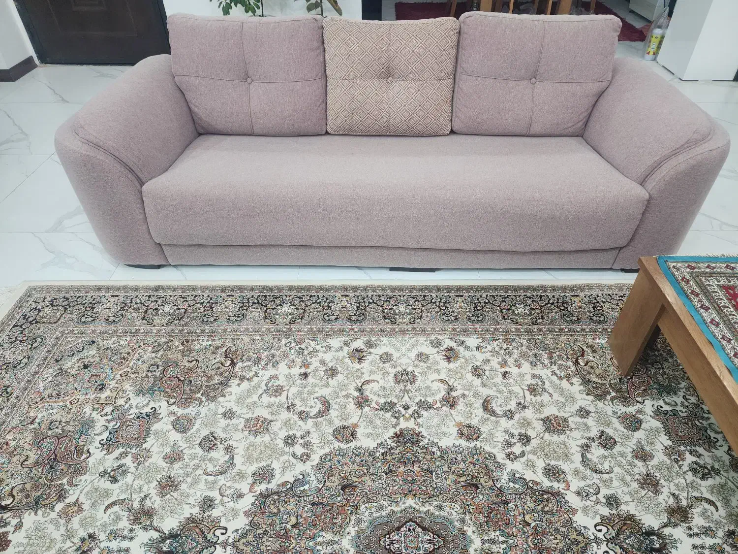 فروش مبل راحتی ۷ نفره|مبلمان خانگی و میز عسلی|شیروان (خراسان), |دیوار
