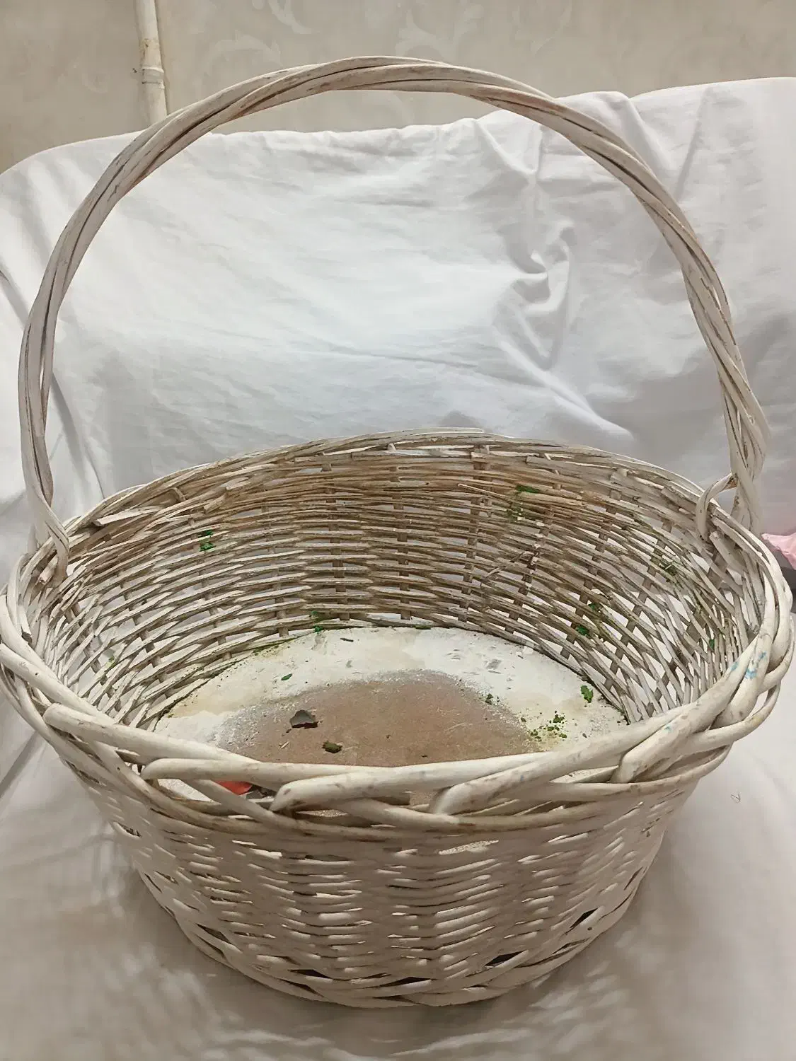 سبد حصیری|صنایع دستی و سایر لوازم تزئینی|مشهد, هفت تیر (نه دره)|دیوار