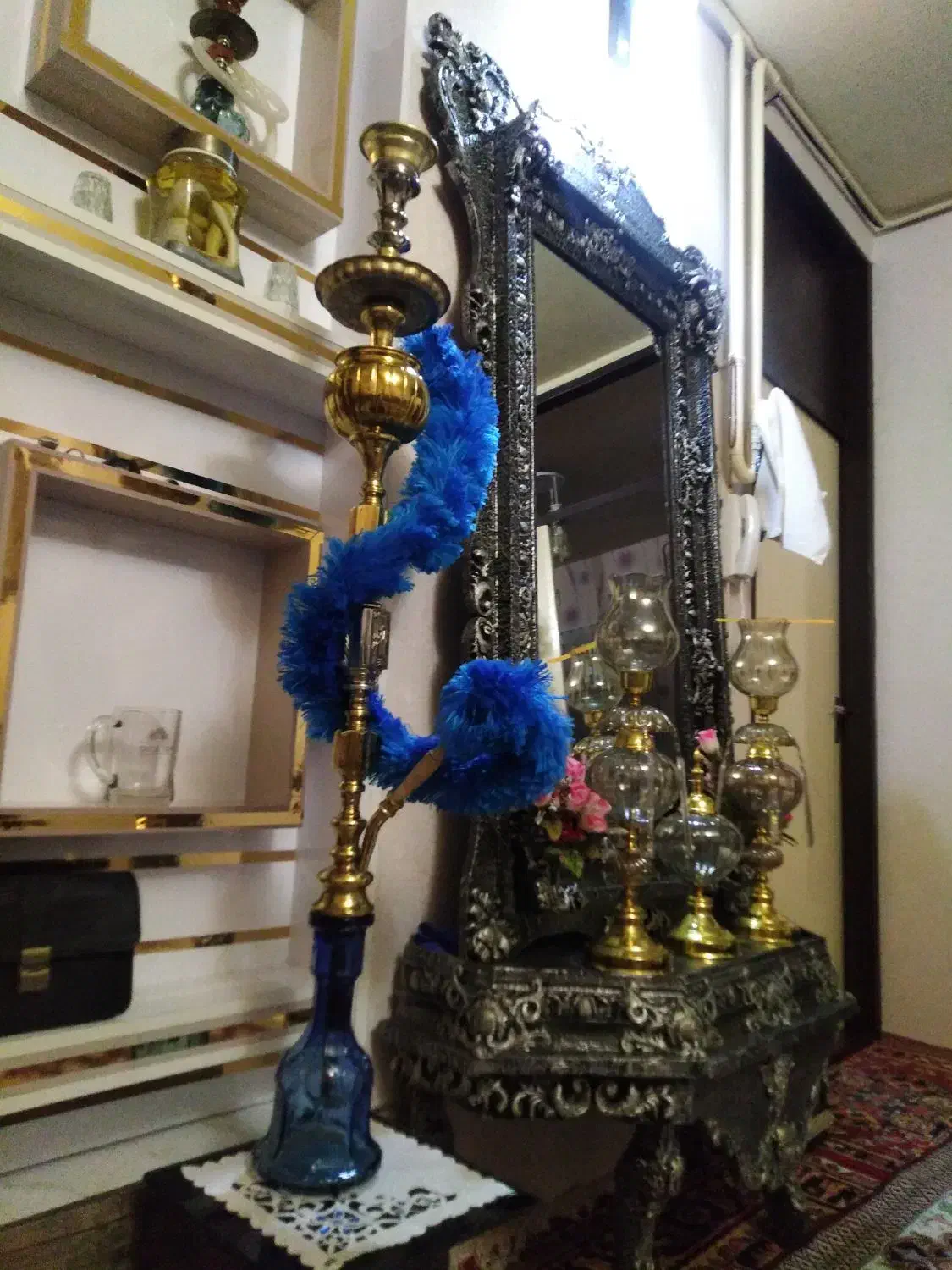 قلیان برنز|کلکسیون و سرگرمی|خسروشاه, |دیوار