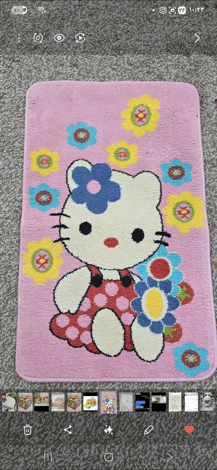 ست کتی|فرش|بندر گناوه, |دیوار