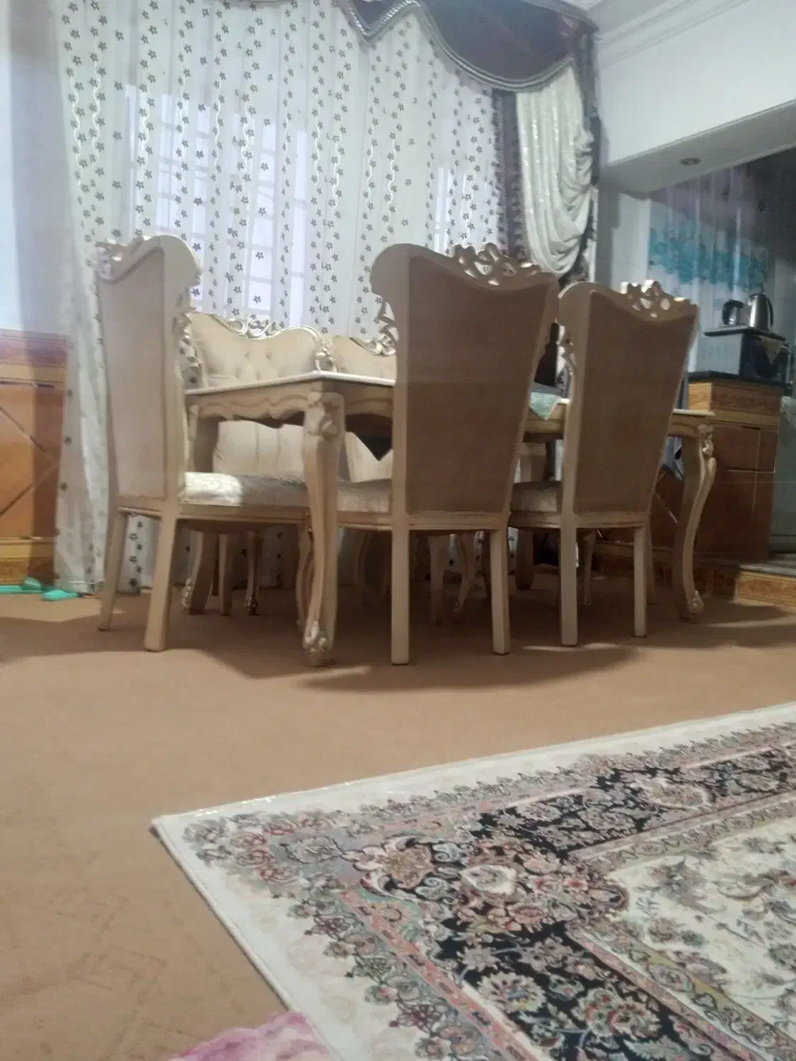 میز غذاخوری ۶نفره|میز و صندلی غذاخوری|نظرآباد, رسالت|دیوار