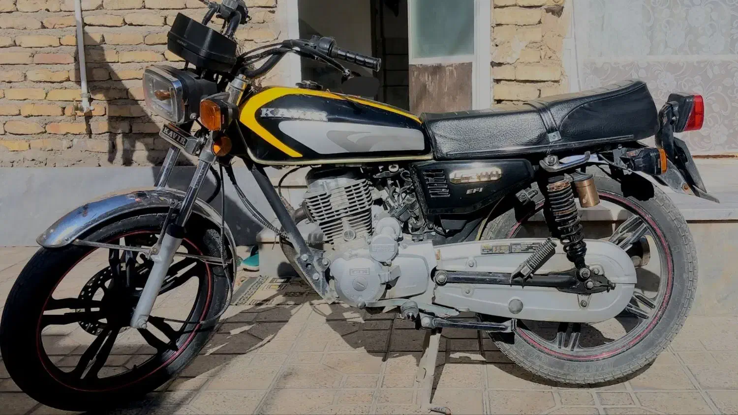 موتور ۲۰۰ کویر مدل ۹۹ فابریک|موتورسیکلت|فلاورجان, |دیوار