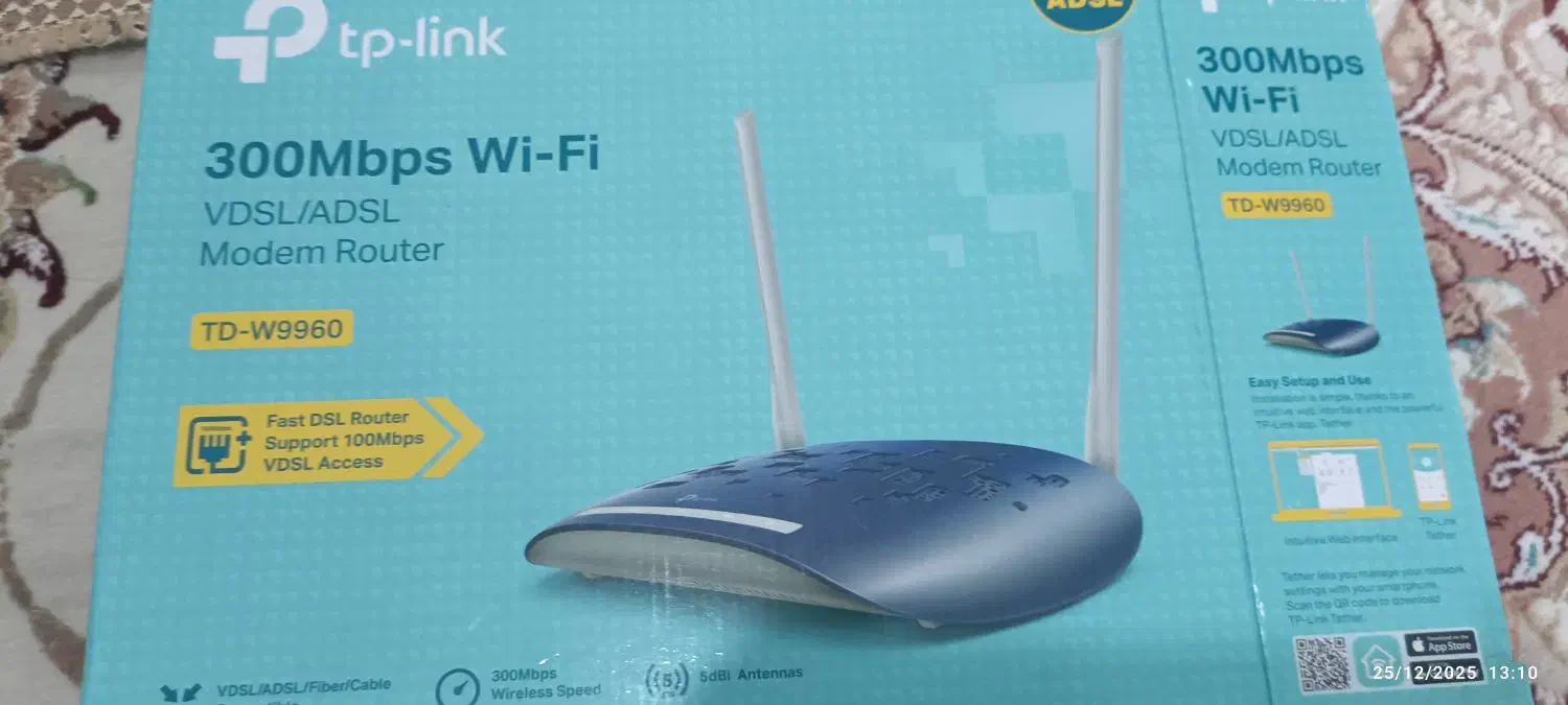 مودم vdsl/adsl - مدل TD-W9960|مودم و تجهیزات شبکه|بهشهر, |دیوار