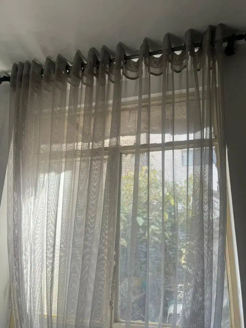 پرده پانچ دار|پرده، رانر، رومیزی|مشهد, حجاب (شهرک غرب)|دیوار