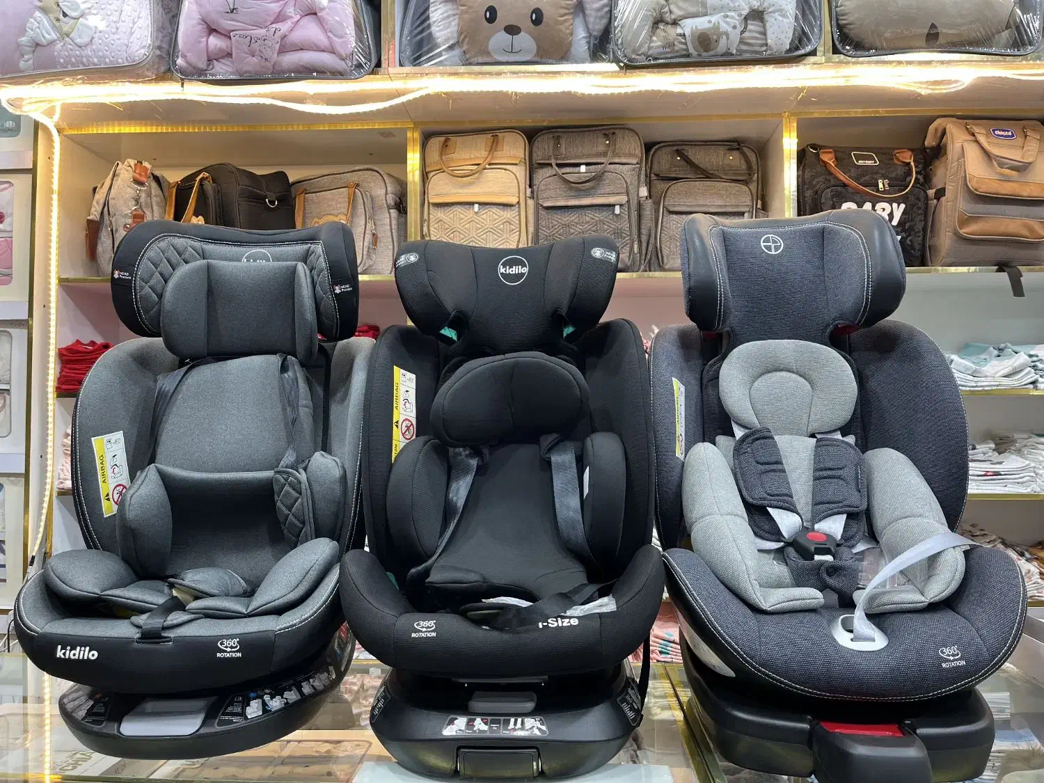 صندلی ماشین خارجی کیدیلوkidilo/سیسمونی|کالسکه و لوازم جانبی|مشهد, عبادی|دیوار