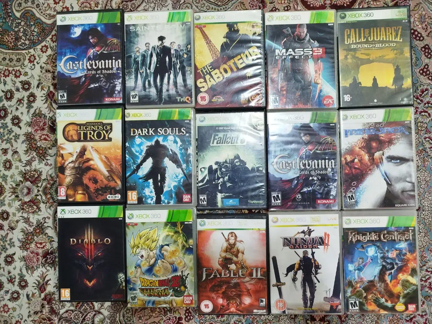 CD های Xbox 360|کنسول، بازی ویدئویی و آنلاین|فردیس, شهرک راه آهن|دیوار