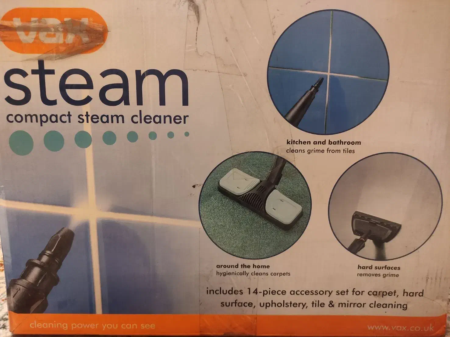 بخار شور Vax اصل انگلیس|جاروبرقی، جارو شارژی، بخارشو|تهران, یوسفآباد|دیوار