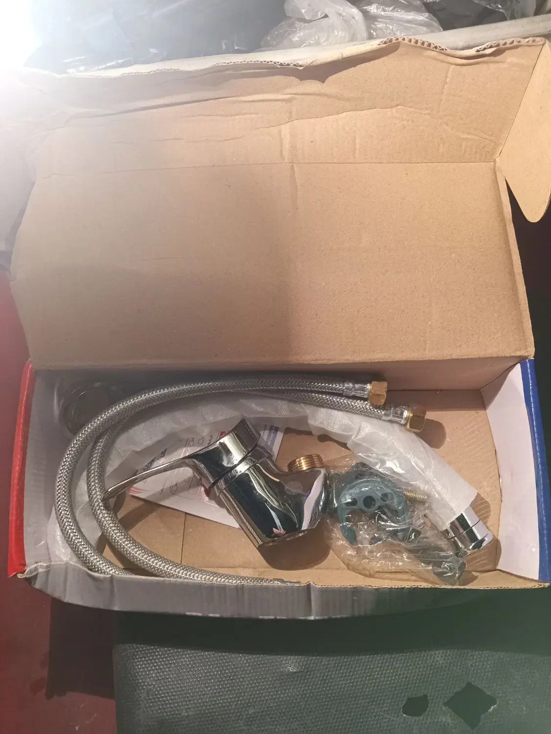 شیر اب ظرفشویی اهرمی استیل کروم|لوازم سرویس بهداشتی|ساری, |دیوار