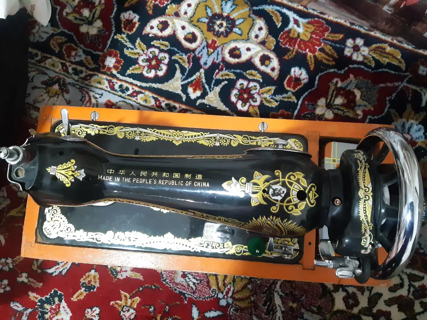 چرخ|چرخ خیاطی و ریسندگی|لنجان, |دیوار