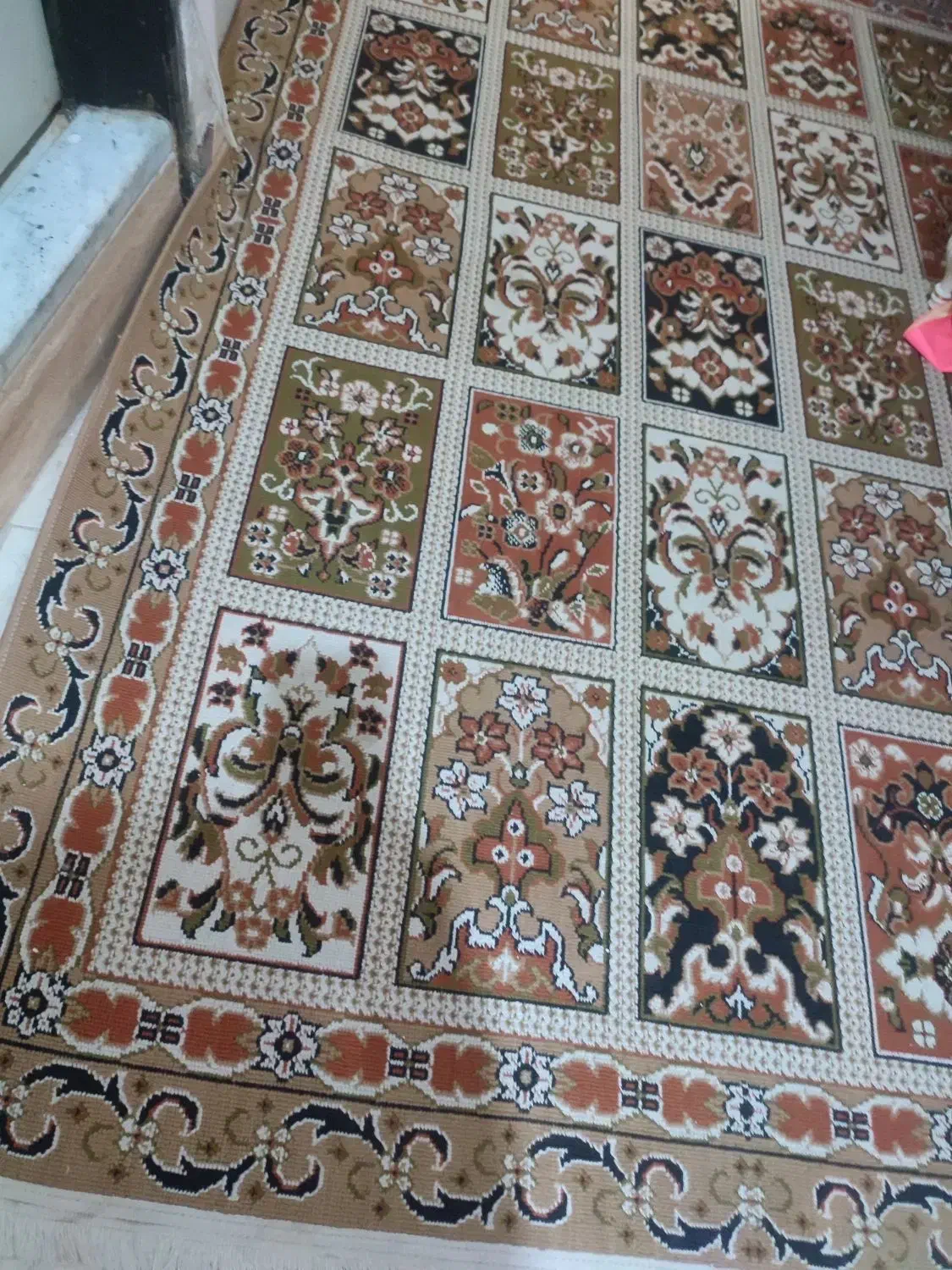 گلیم پادری شیروان|گلیم، جاجیم، گبه|شیروان (خراسان), |دیوار