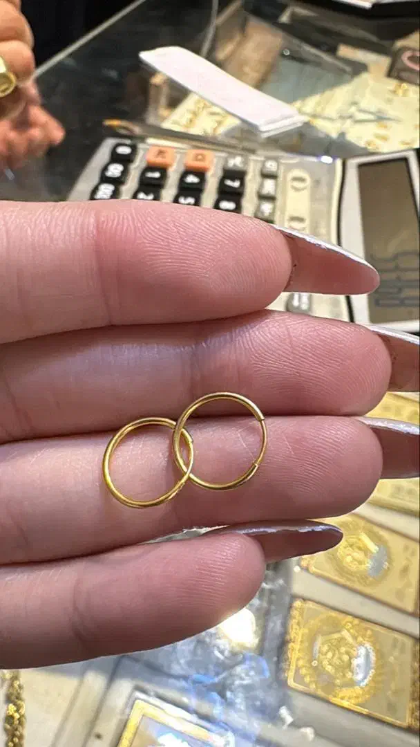 فروش انواع گوشواره طلا|جواهرات|یاسوج, |دیوار