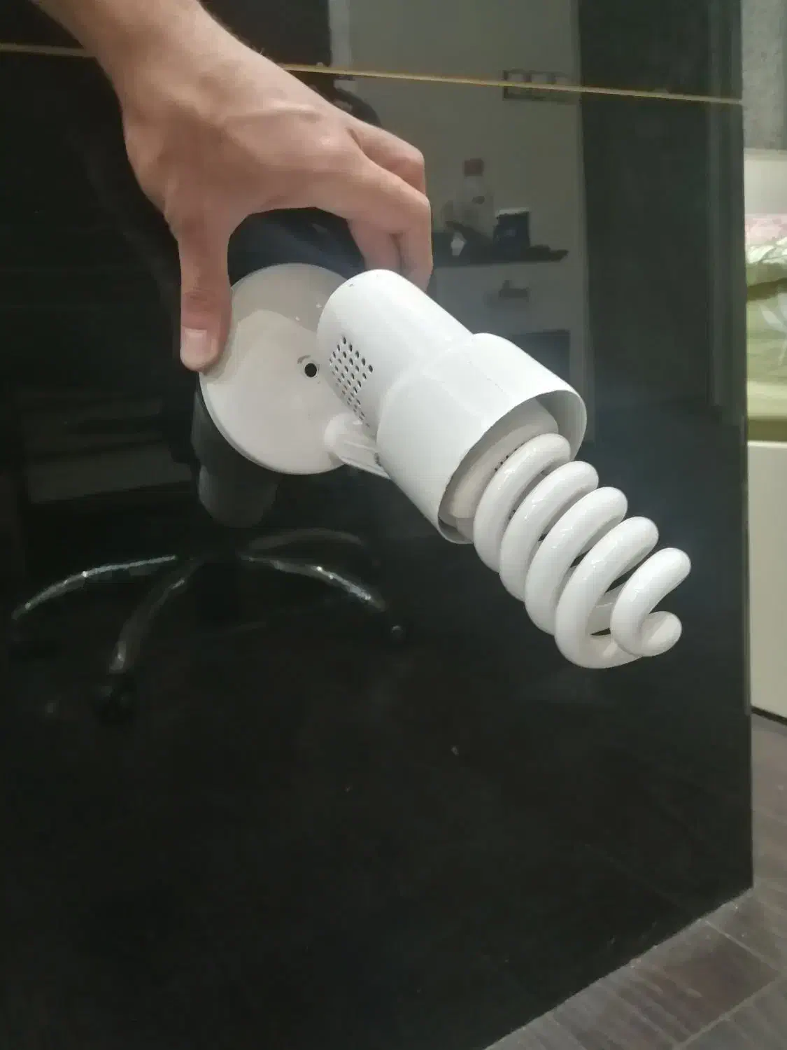 لوستر 5 شاخه و لامپ کم مصرف|لوستر و چراغ آویز|تبریز, |دیوار