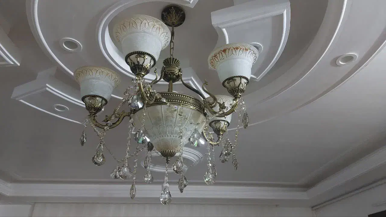 ۵شاخه آنتیک|لوستر و چراغ آویز|بروجرد, |دیوار