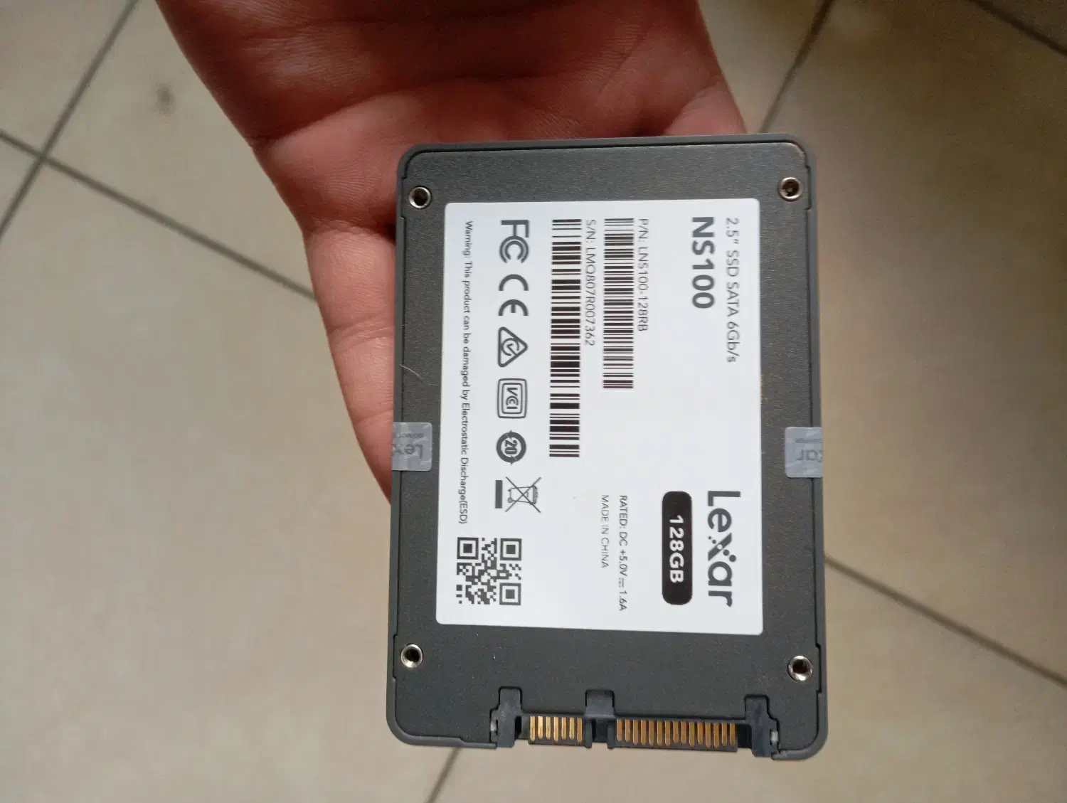 هرد ssd lexar 128|قطعات و لوازم جانبی رایانه|کرج, گلشهر|دیوار