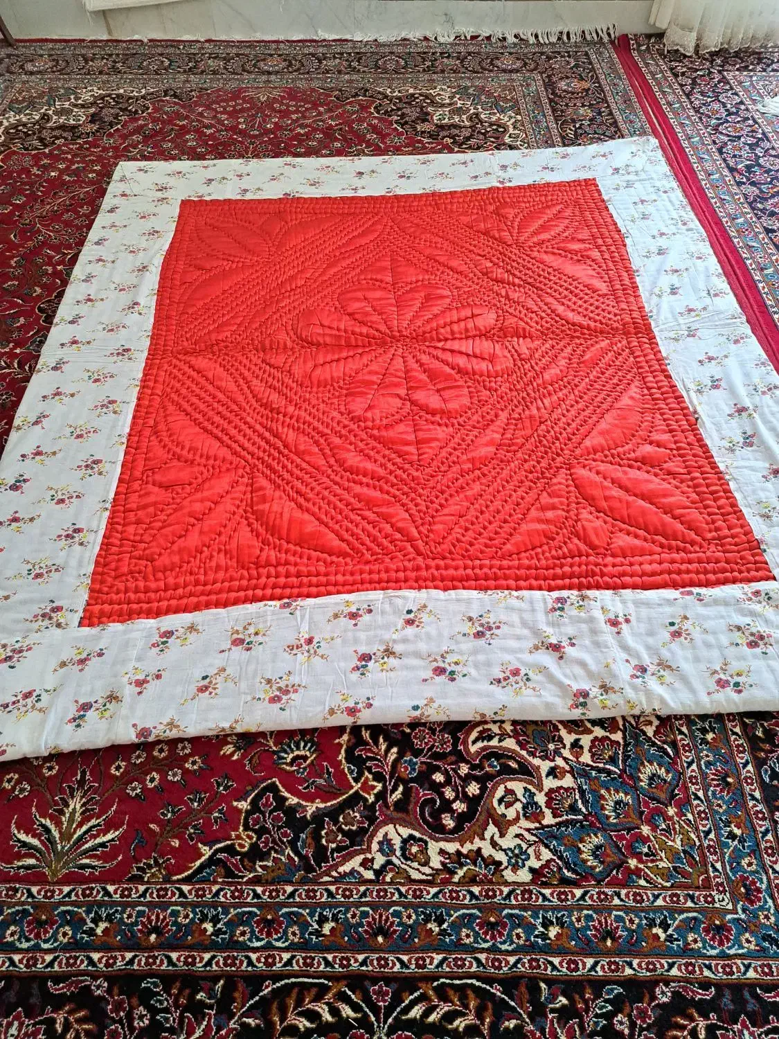 لحاف دو نفره نو|رختخواب، بالش، پتو|بروجرد, |دیوار