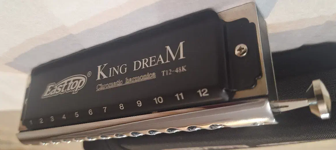 هارمونیکا سازدهنی کروماتیک ایستاپ|سازهای بادی|مشهد, اقبال|دیوار