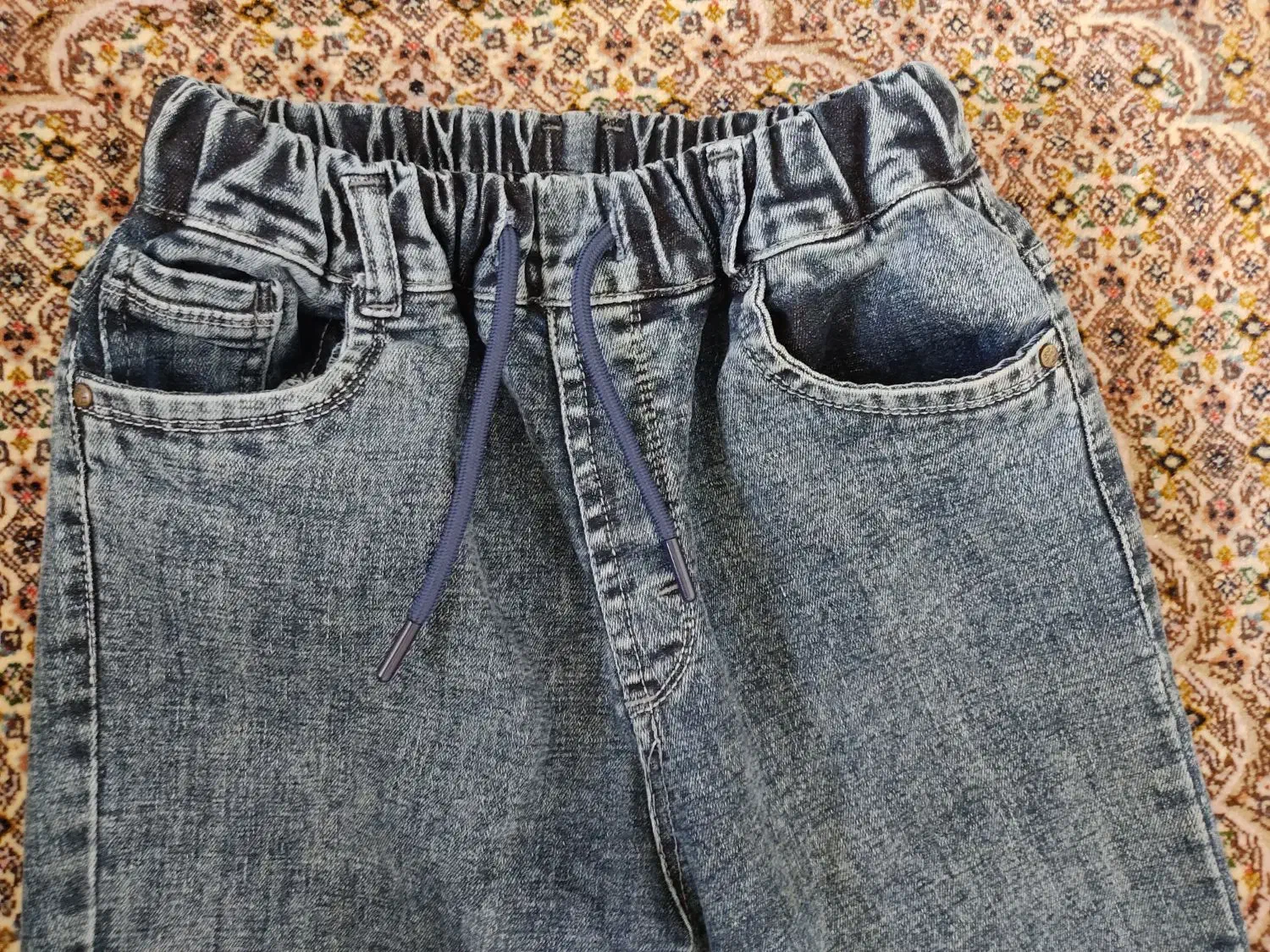 شلوار جین  پاییزی بچه گانه کمر کش|کفش و لباس بچه|تهران, سازمان آب|دیوار