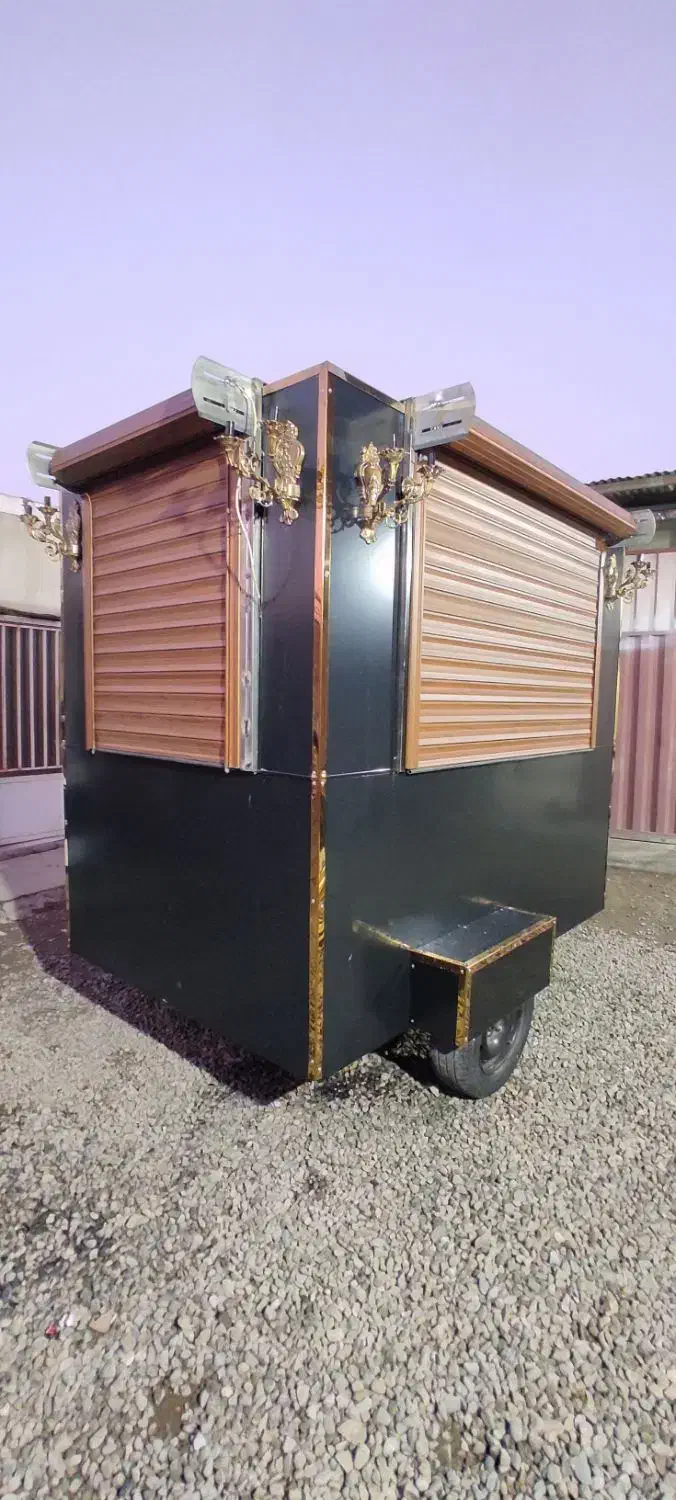 کانکس سیار فست فود کافه ون|کافی‌شاپ و رستوران|تهران, شهرک ولیعصر شمالی|دیوار