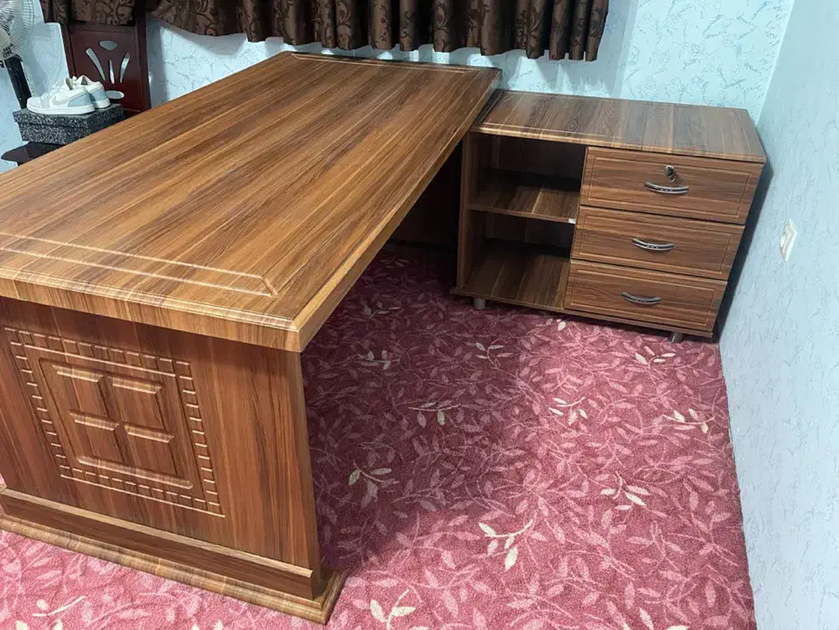 میز ریاست mdf وکیوم کره ای|دفتر کار|ارومیه, |دیوار