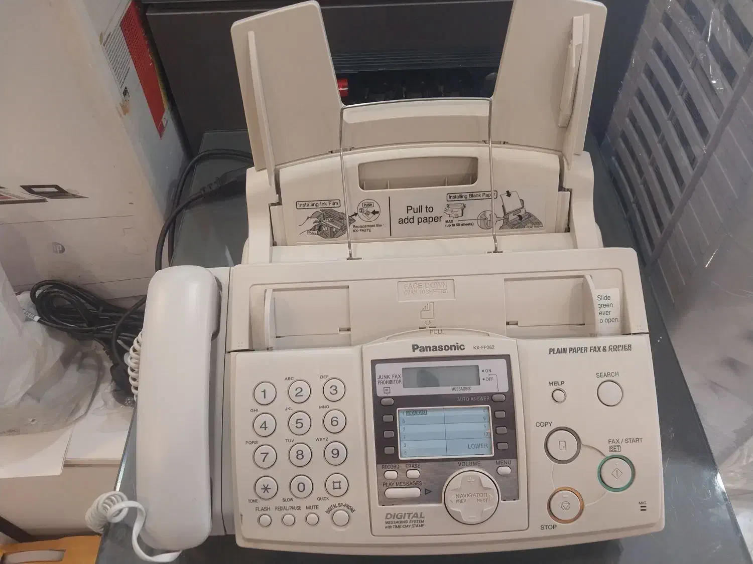 فروش ۲دستگاه تلفن فکس پاناسونیک|پرینتر، اسکنر، کپی، فکس|یزد, |دیوار