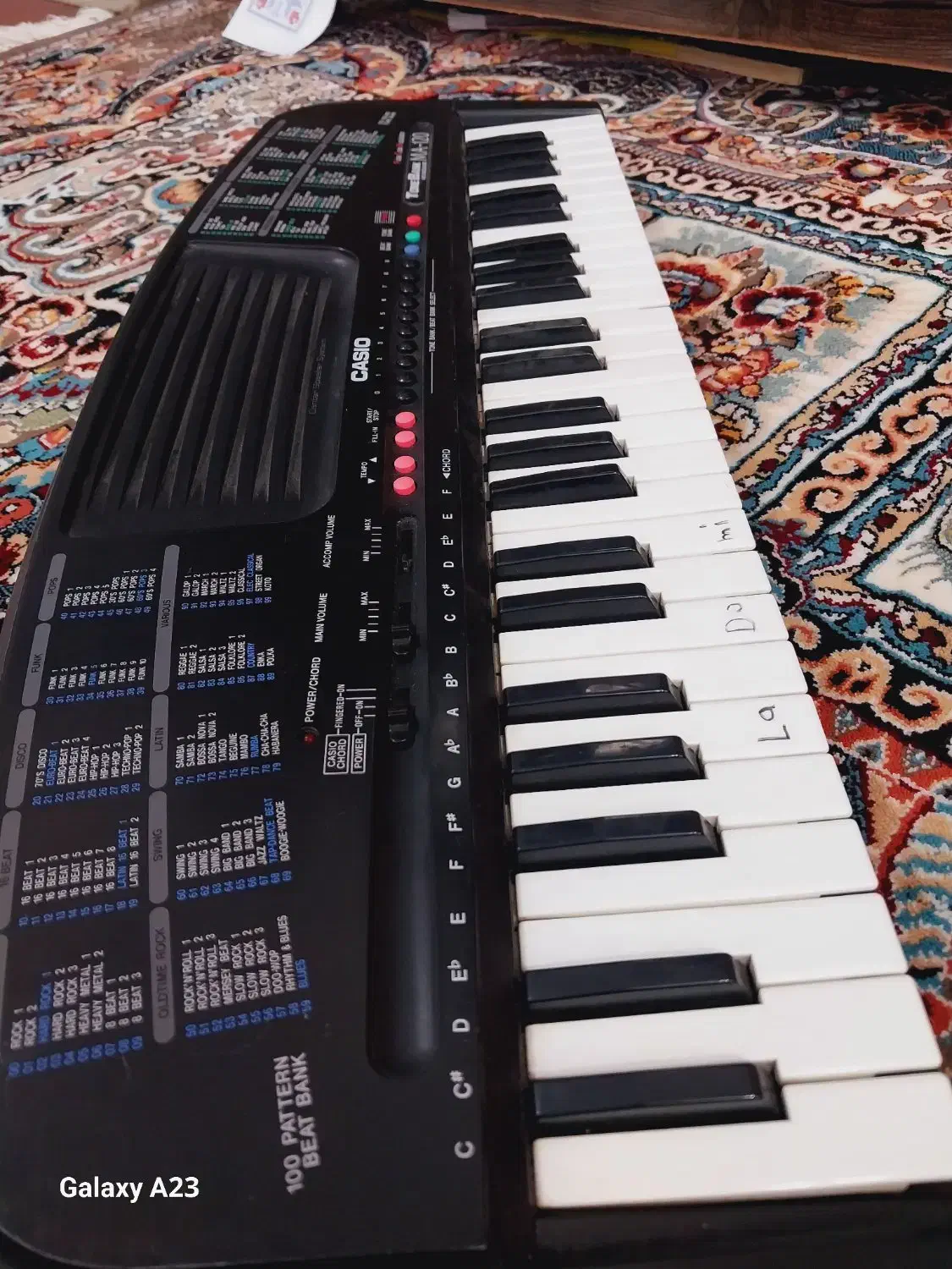 ارگ کاسیو ma120 درحد نو|پیانو، کیبورد، آکاردئون|مینودشت, |دیوار