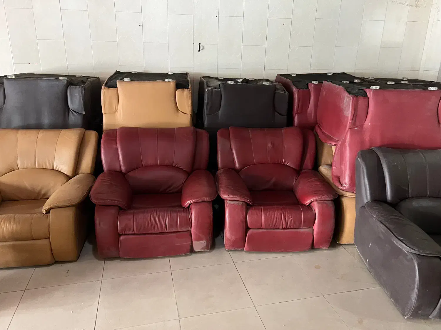 مبل تک نفره بزرگ در سه رنگ ،|مبلمان خانگی و میز عسلی|قزوین, |دیوار