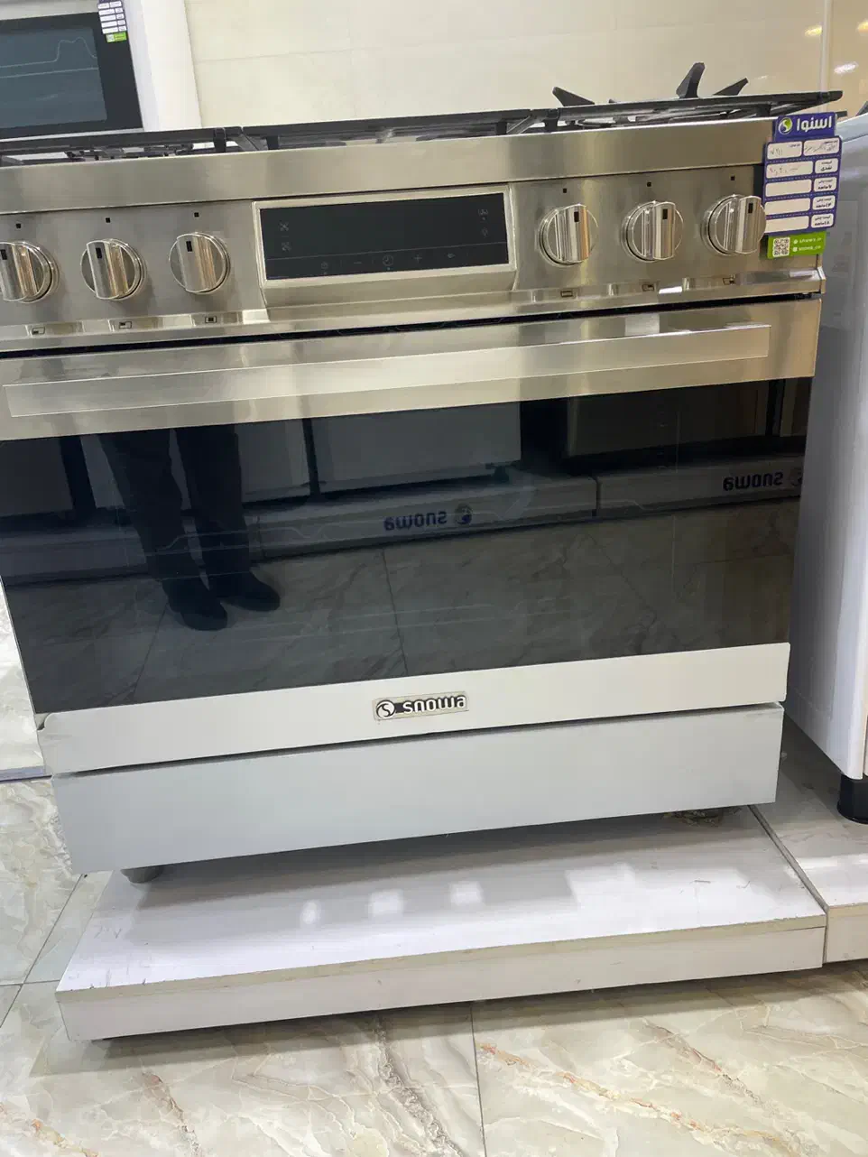 اجاق گاز فر دار شف اسنوا تخفیف دار|اجاق گاز و لوازم برقی پختوپز|عجب شیر, |دیوار