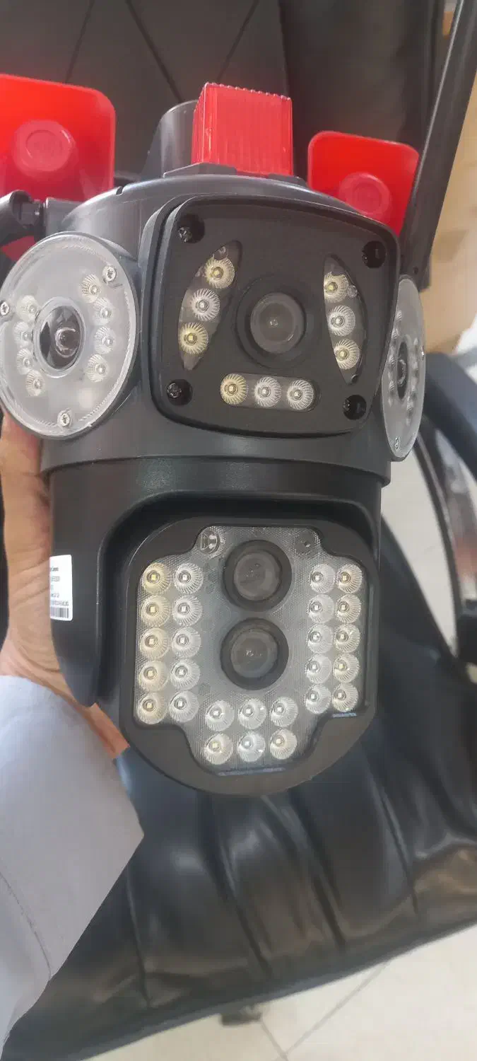 دوربین و دزدگیر سه لنزه سیمکارت خور چرخشی|دوربین مداربسته|دورود, |دیوار