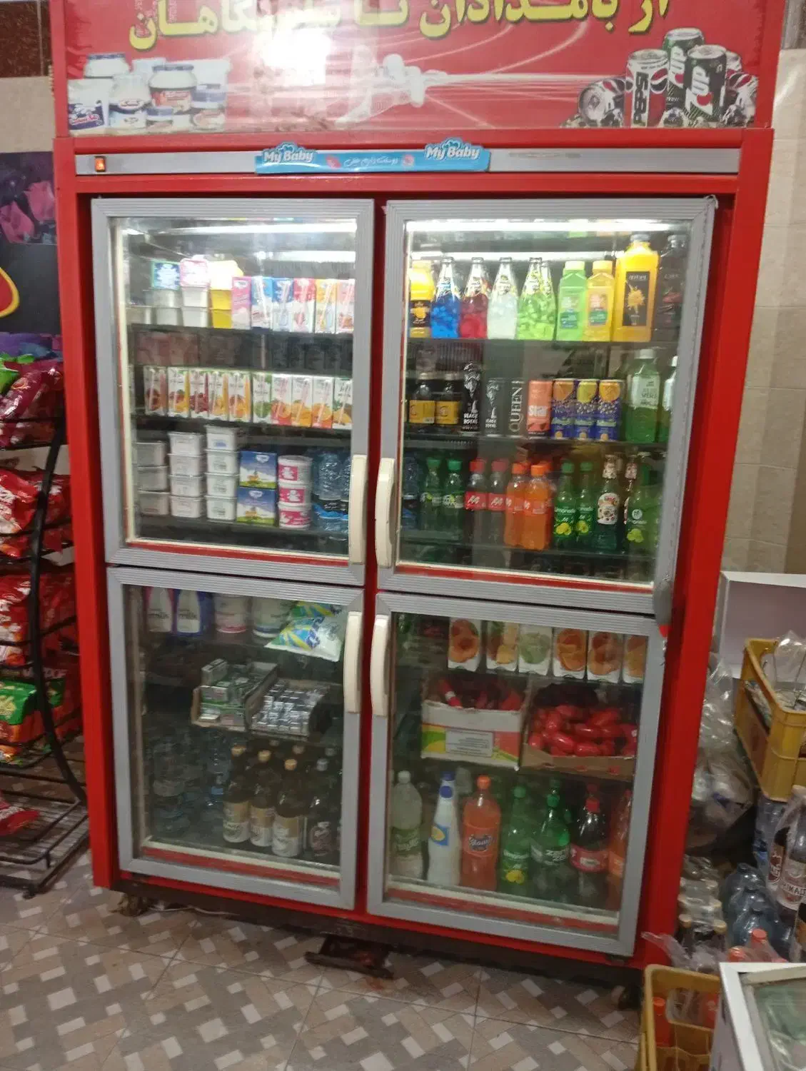 یخچال ایستاده در حد نو|فروشگاه و مغازه|آران و بیدگل, |دیوار