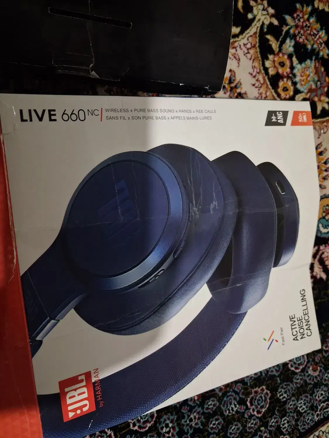 هدفون gbl live 660 nc در حد نو|لوازم جانبی موبایل و تبلت|مرودشت, زنگی آباد|دیوار