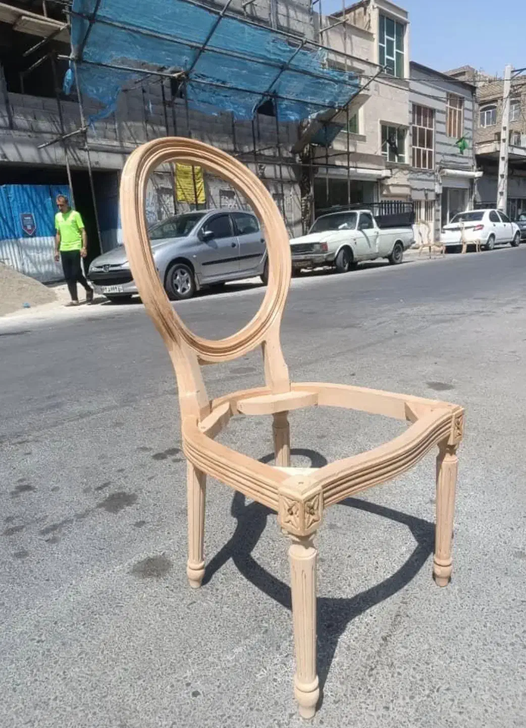 تولید انواع صندلی لویی خام|مبلمان خانگی و میز عسلی|رباطکریم, آدران|دیوار