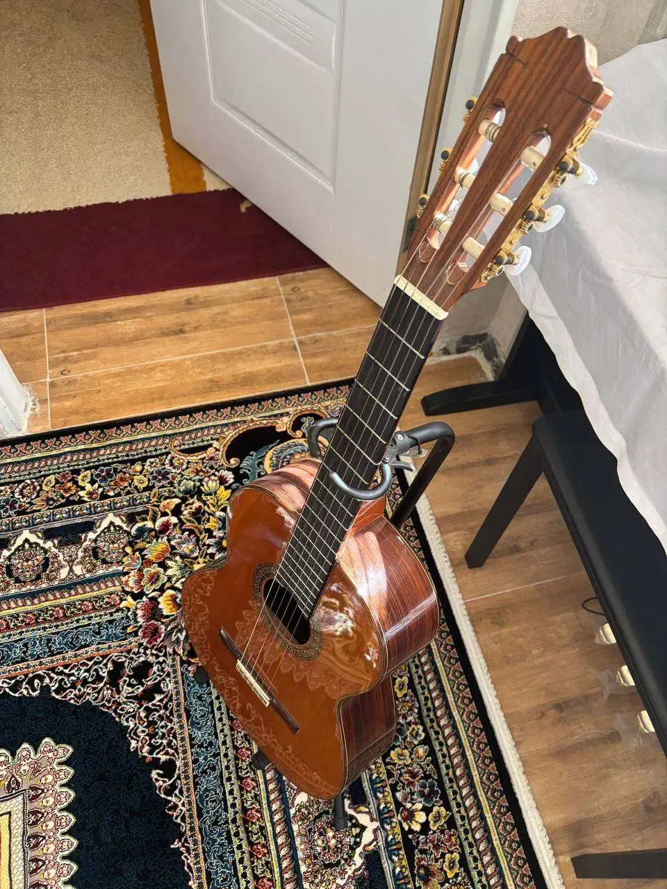 گیتار کلاسیک کاسیو کمیاب|گیتار، بیس، امپلیفایر|زرقان, |دیوار