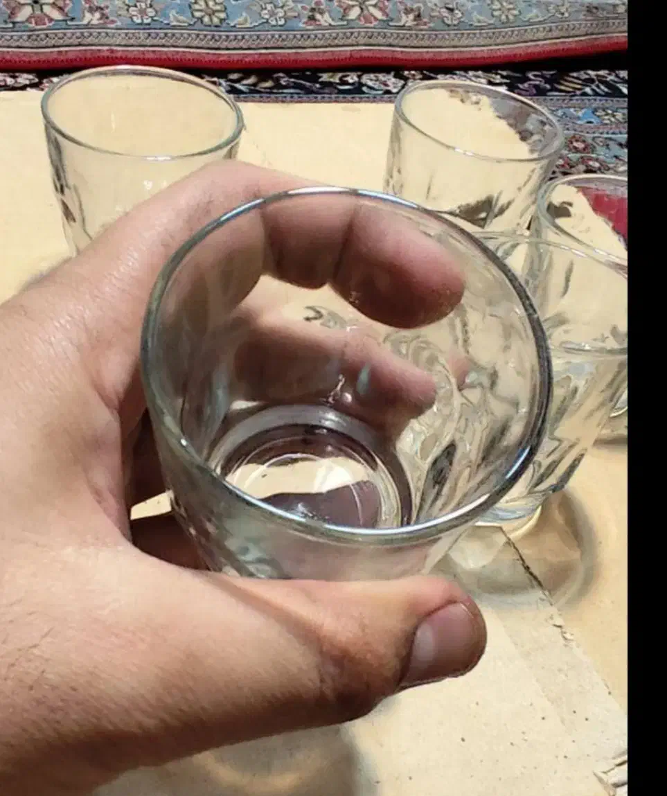 نیم لیوان عینکی|ظروف سرو و پذیرایی|کرج, بیلقان|دیوار